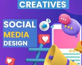 social media design by webprint solution