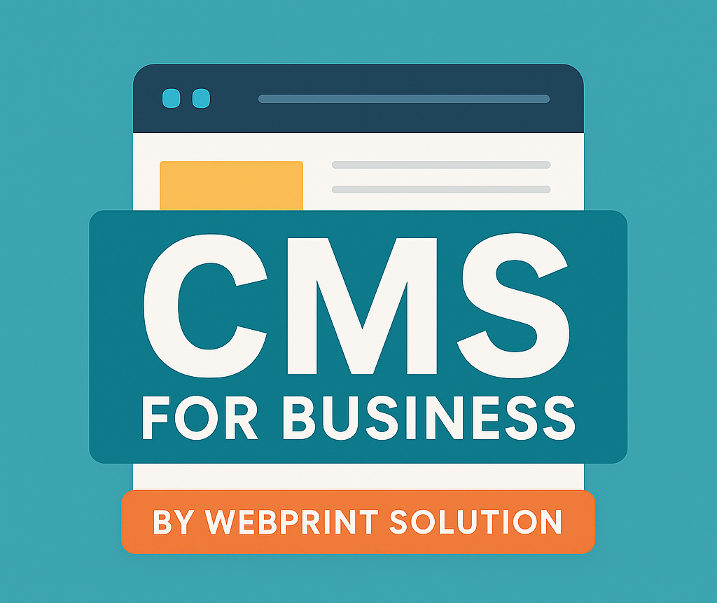 CMS for Business diagram with key elements